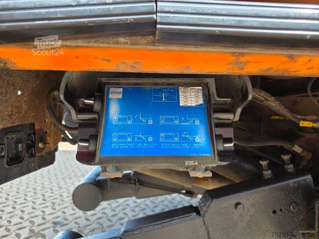 Dobozos teherautó MAN TGX 26.400 6x2/Elektrische Faltwand/Lenkachse