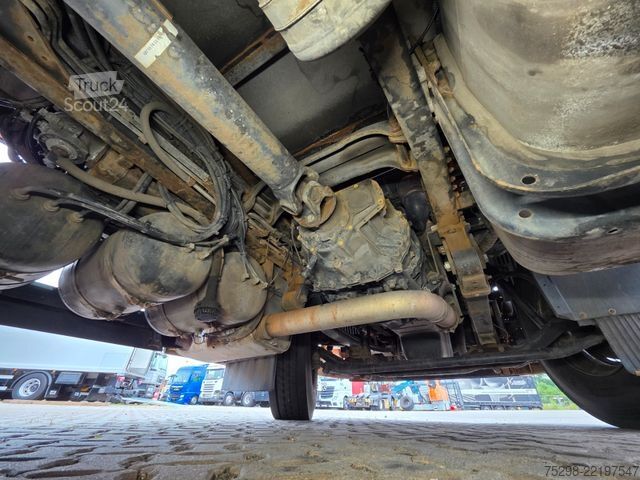 Dobozos teherautó MAN TGX 26.400 6x2/Elektrische Faltwand/Lenkachse