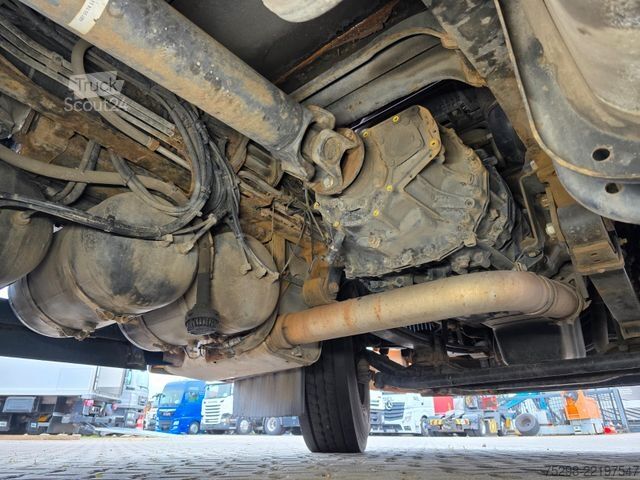 Dobozos teherautó MAN TGX 26.400 6x2/Elektrische Faltwand/Lenkachse