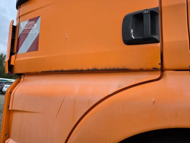 Dobozos teherautó MAN TGX 26.400 6x2/Elektrische Faltwand/Lenkachse