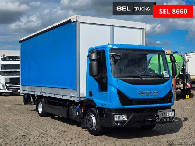 Transporter mit Koffer IVECO Eurocargo 75-210 / Ladebordwan