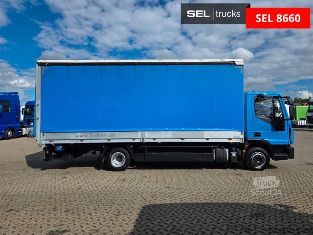Transporter mit Koffer IVECO Eurocargo 75-210 / Ladebordwan