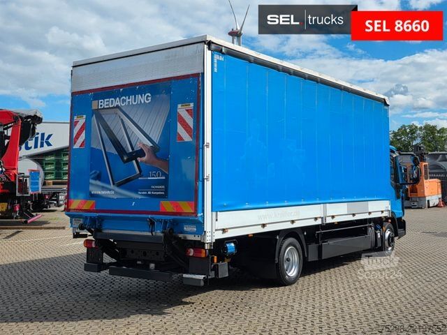 Transporter mit Koffer IVECO Eurocargo 75-210 / Ladebordwan