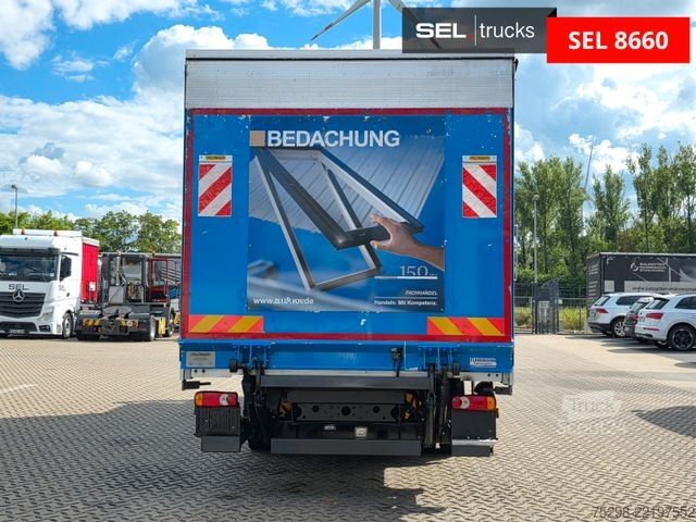 Transporter mit Koffer IVECO Eurocargo 75-210 / Ladebordwan