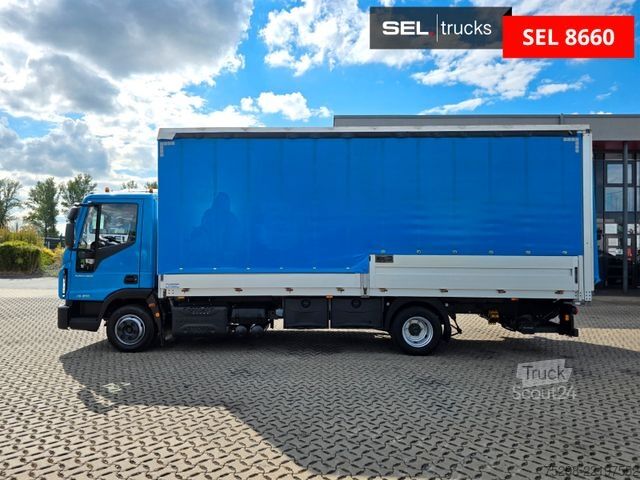 Transporter mit Koffer IVECO Eurocargo 75-210 / Ladebordwan