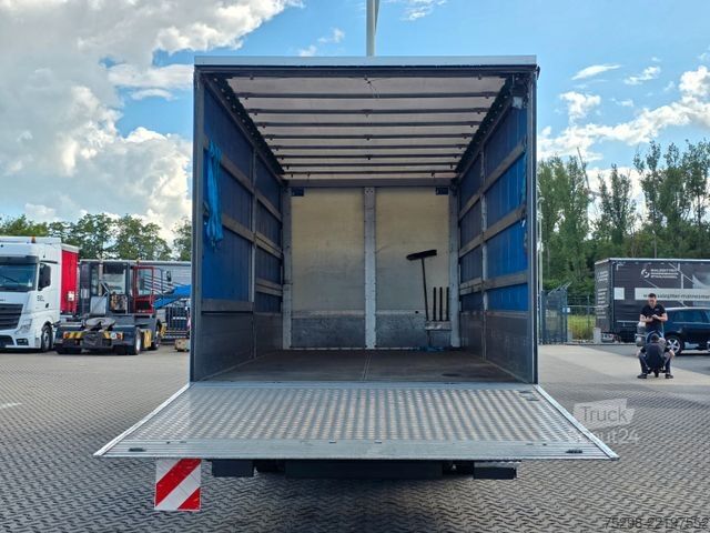 Transporter mit Koffer IVECO Eurocargo 75-210 / Ladebordwan