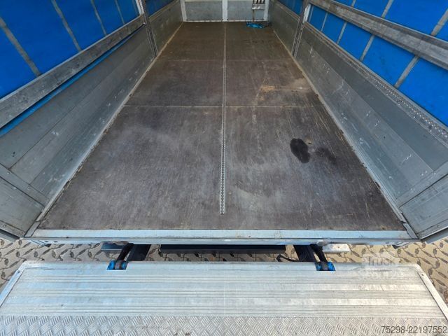 Transporter mit Koffer IVECO Eurocargo 75-210 / Ladebordwan