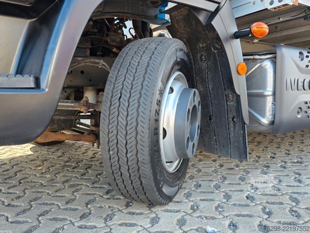 Transporter mit Koffer IVECO Eurocargo 75-210 / Ladebordwan