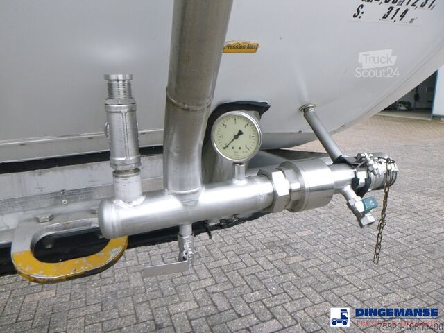 Tank Magyar Chemical tank inox 34 m3 / 1 comp