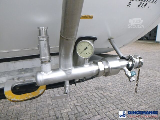 Tank Magyar Chemical tank inox 34 m3 / 1 comp