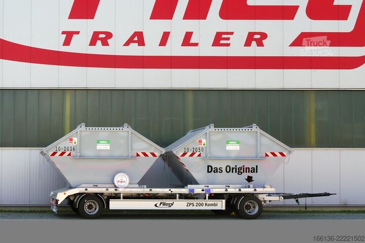 Standardní přívěs Fliegl Kombianhänger ZPS 200 K-Jumbo-Z