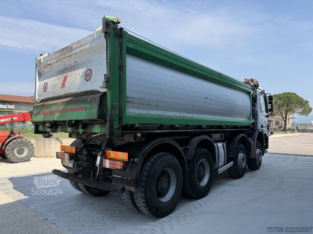 شاحنة قلابة Mercedes-Benz Actros 4151K V8 KIPPER 8x4 Euro5 40Ton