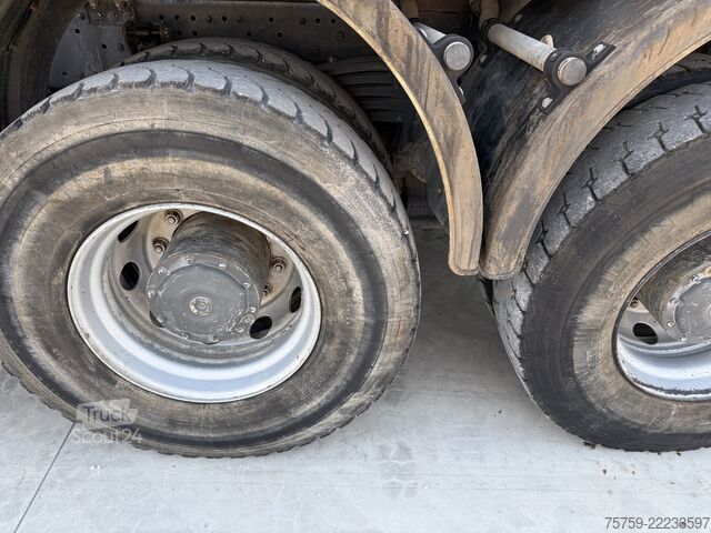 شاحنة قلابة Mercedes-Benz Actros 4151K V8 KIPPER 8x4 Euro5 40Ton