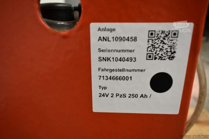 Heftruckaccu GRUMA 24 Volt 2 PzS 250 Ah