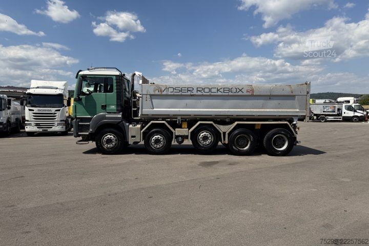 Φορτηγό ειδικού σκοπού MAN TGS 41.480 10x4 Kipper / Swiss-Vehicle