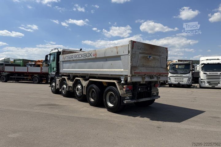 Φορτηγό ειδικού σκοπού MAN TGS 41.480 10x4 Kipper / Swiss-Vehicle