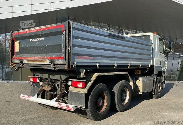 DAMPER DAF CF 460 6x4 / Schwarzmüller 3-sided