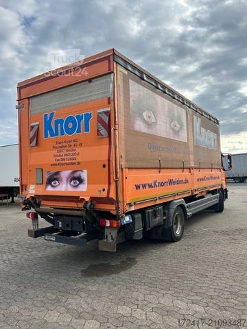 LKW mit Pritsche & Plane MERCEDES-BENZ ATEGO 1524 KLIMA LUFTFEDRUNG BORDWÄNDE LKW 1530