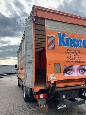 LKW mit Pritsche & Plane MERCEDES-BENZ ATEGO 1524 KLIMA LUFTFEDRUNG BORDWÄNDE LKW 1530