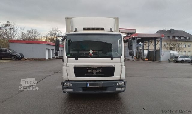 Κλειστό βαν MAN TGL 7.150 BB wie 8.180 8.150 Hebebühne AC EURO 5