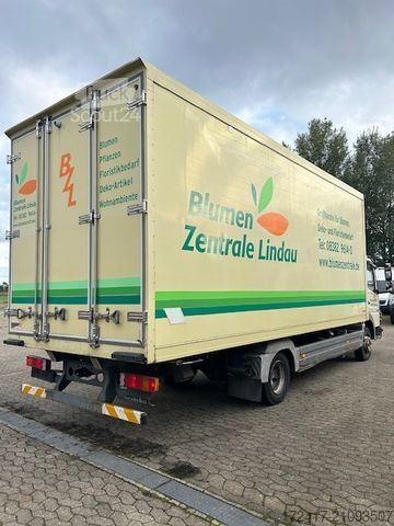 شاحنة صندوقية MERCEDES-BENZ ATEGO 818 816 BLUMENKOFFER LUFTFEDERUNG MANUEL