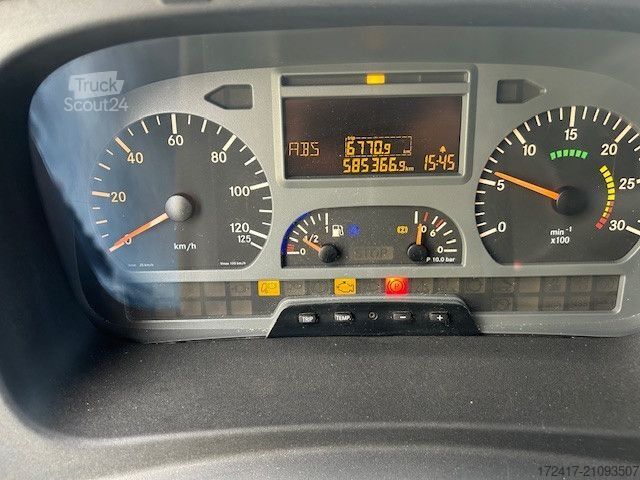 شاحنة صندوقية MERCEDES-BENZ ATEGO 818 816 BLUMENKOFFER LUFTFEDERUNG MANUEL