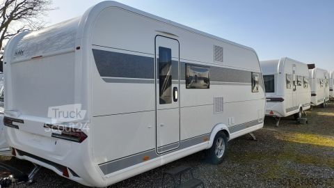 Τροχόσπιτο Hobby De Luxe 560 KMFe 2000kg Vorzeltaußensteckdose