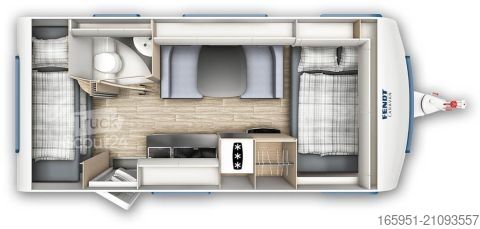 Τροχόσπιτο Fendt Apero 495 SKM Sie sparen€4.947,00 Tageszulassung