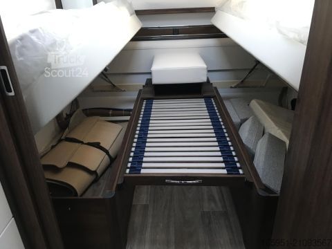 Τροχόσπιτο Fendt Diamant 650 GD Einzelbettauszug 2500kg