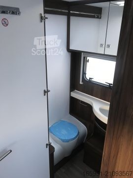 Τροχόσπιτο Fendt Diamant 650 GD Einzelbettauszug 2500kg