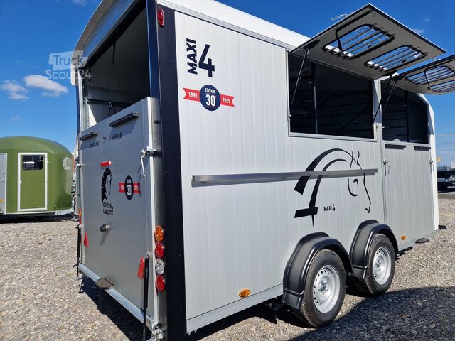 Paardentransportaanhanger Cheval Liberté Maxi 4 Vollausstattung bis 4 Pferde Neu