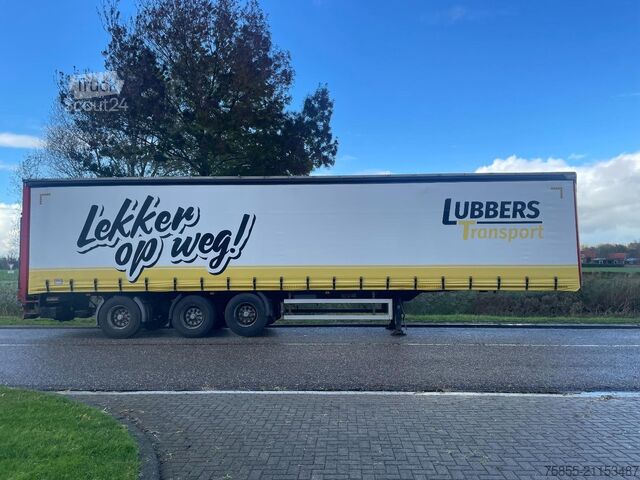 Curtain sided Tracon Trailers TO 3 Stuuras / Lift-as / Sluitende Laadklep / N...