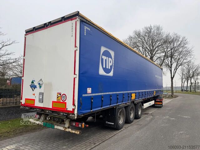 Schuifzeilen Krone 3-ass schuifzeilen oplegger