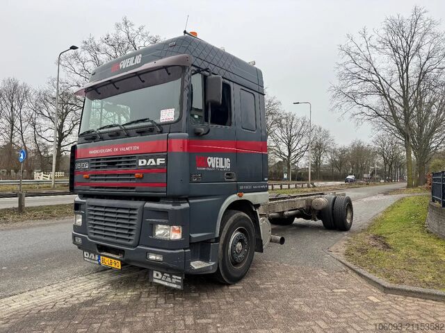 Chassis met cabine DAF XF 95.380 Euro 3 Handgeschakeld