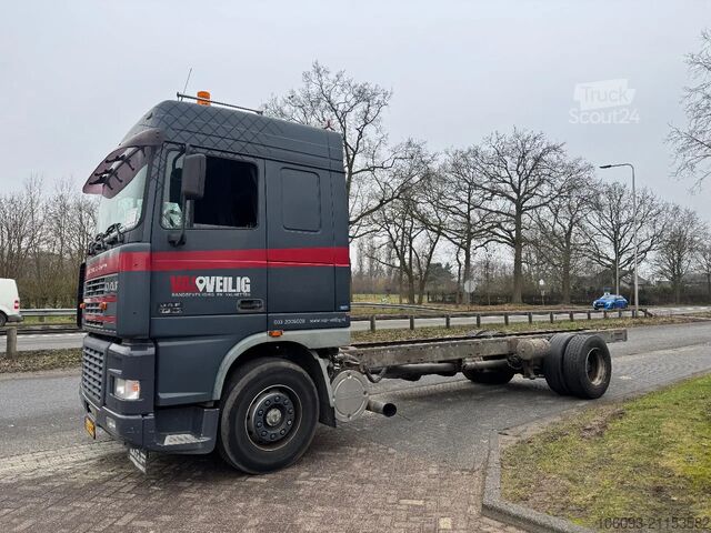 Chassis met cabine DAF XF 95.380 Euro 3 Handgeschakeld