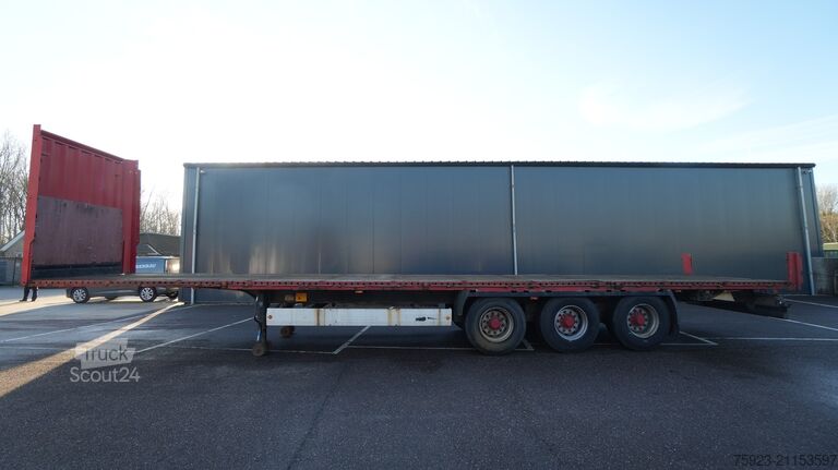 Platform aanhanger Krone Flatbed trailer