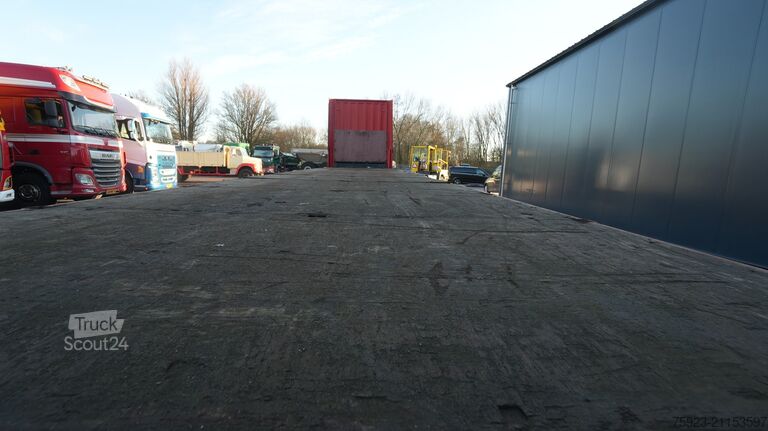 Platform aanhanger Krone Flatbed trailer