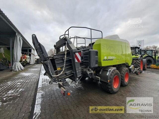 Šiaudų presas (žemės ūkis) Claas QUADRANT 5300 FC T