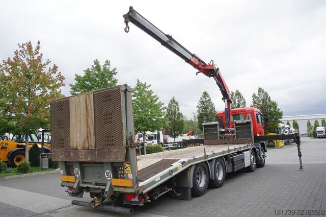 Евакуатор з краном MAN TGS 35.360 E6 8×2 / FASSI F235A.2.22