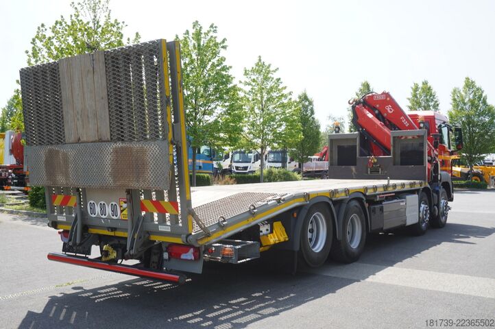 Евакуатор з краном MAN TGS 35.360 E6 8×2 / FASSI F235A.2.22