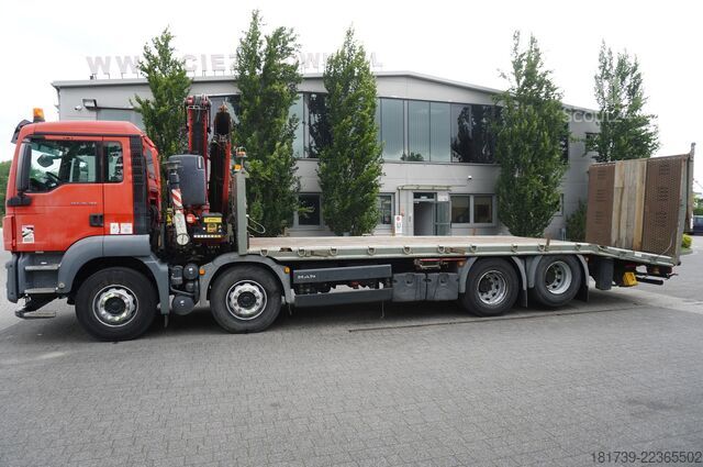 Евакуатор з краном MAN TGS 35.360 E6 8×2 / FASSI F235A.2.22