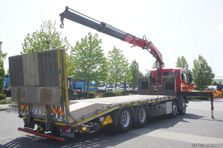Евакуатор з краном MAN TGS 35.360 E6 8×2 / FASSI F235A.2.22
