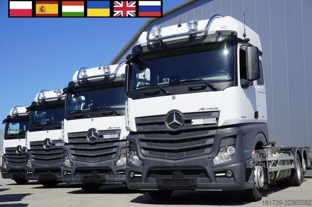 Vezetési oktatás / BDF Mercedes-Benz Actros 2540 6×2 / 90 tho. km! / 5-seater