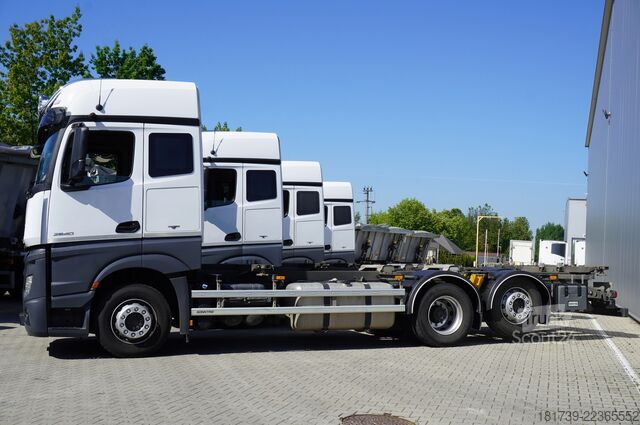 Vezetési oktatás / BDF Mercedes-Benz Actros 2540 6×2 / 90 tho. km! / 5-seater