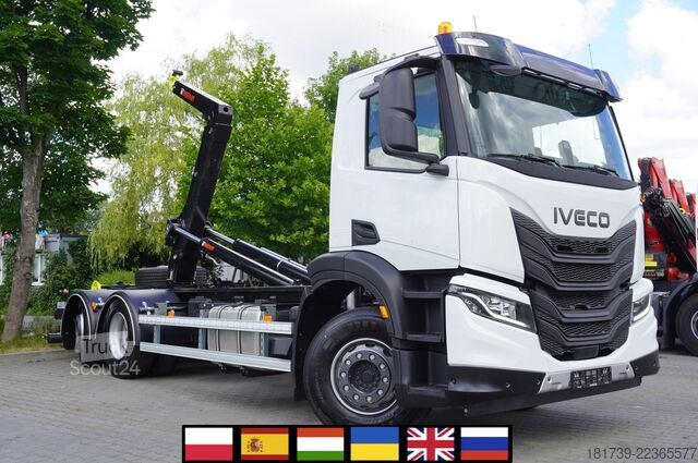 Hakengerät Iveco X-Way AT280X46Y/PS / 2026 / HIAB 21 t
