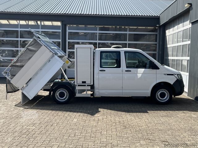 Kipper VW Transporter 2.0 TDI L2H1 DC 30 Dubbele cabine o...