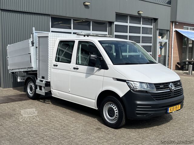 Kipper VW Transporter 2.0 TDI L2H1 DC 30 Dubbele cabine o...