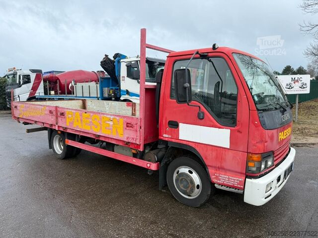 Open laadbak ISUZU NPR77 - 3.5T - 3.0L DIESEL - PICK-UP 4m75 - MAN...