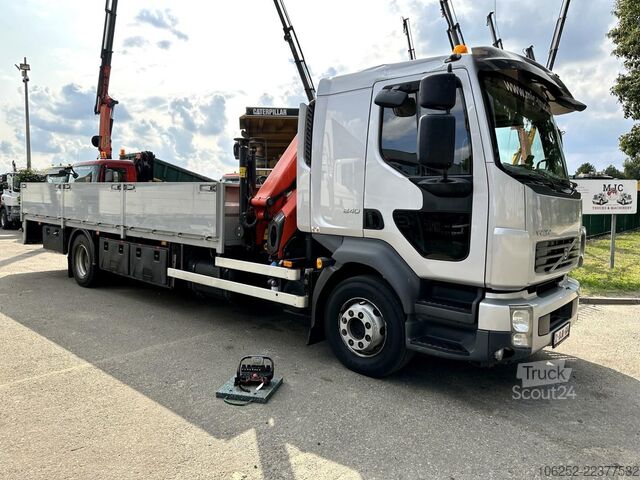 Open laadbak Volvo FL 240 EEV PLATEAU + KRAAN PK 9002-EH C (4x) + ...