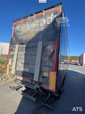  Ekeri box semi-trailer with full side opening and lift